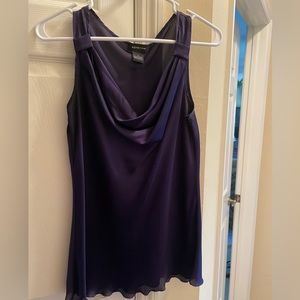 Spense purple sleeveless top